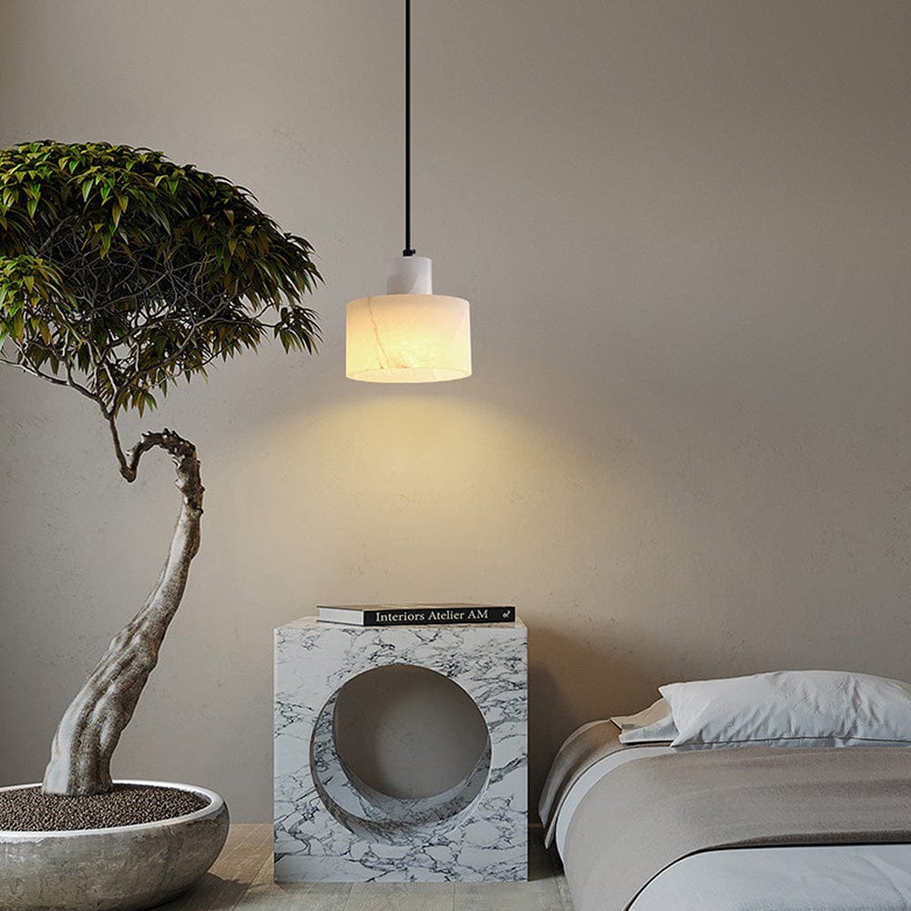 Scandinavian Marble Pendant Light – Minimalist Elegance for Your Home