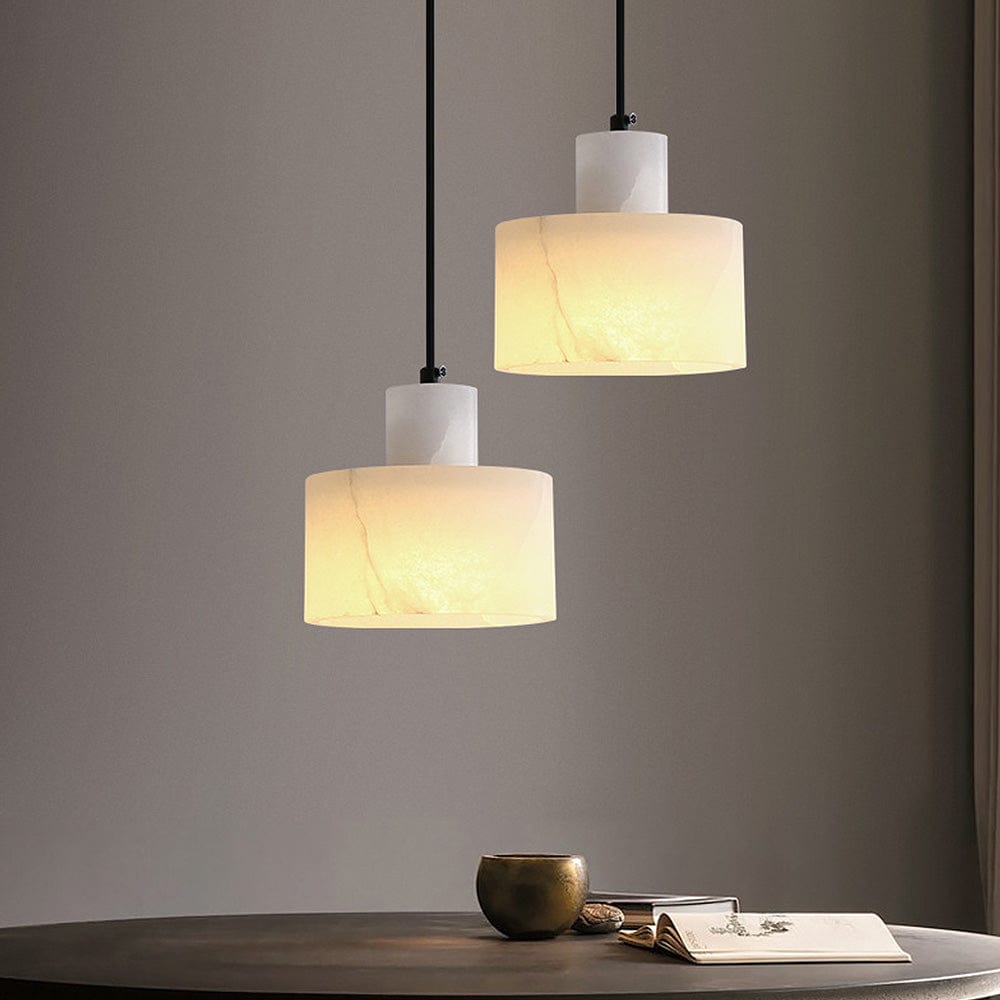 Scandinavian Marble Pendant Light – Minimalist Elegance for Your Home