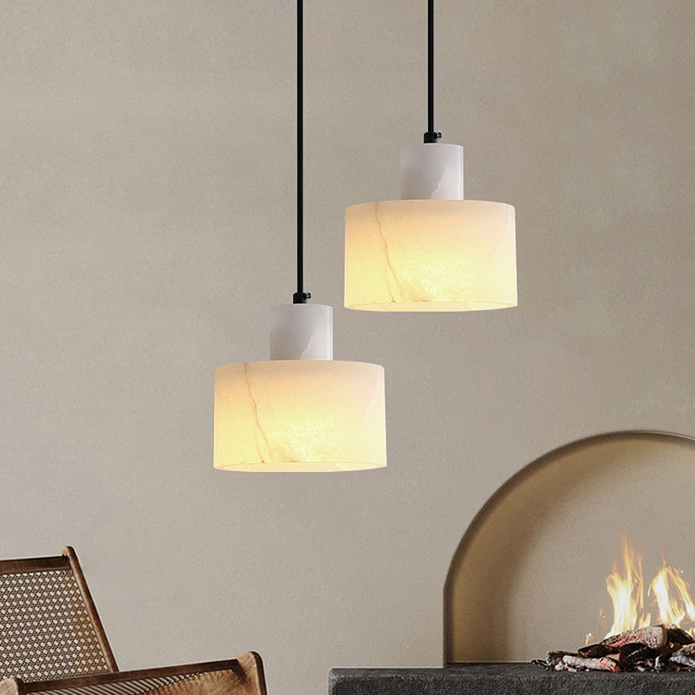 Scandinavian Marble Pendant Light – Minimalist Elegance for Your Home