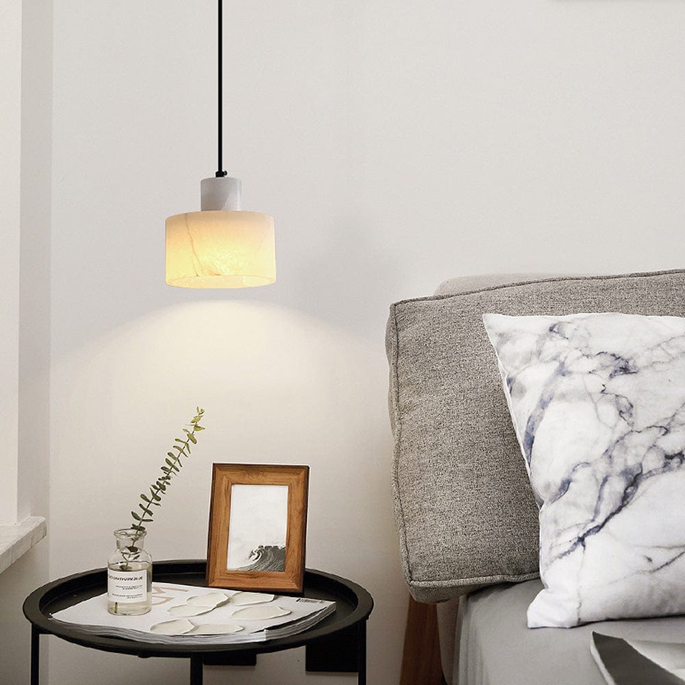 Scandinavian Marble Pendant Light – Minimalist Elegance for Your Home