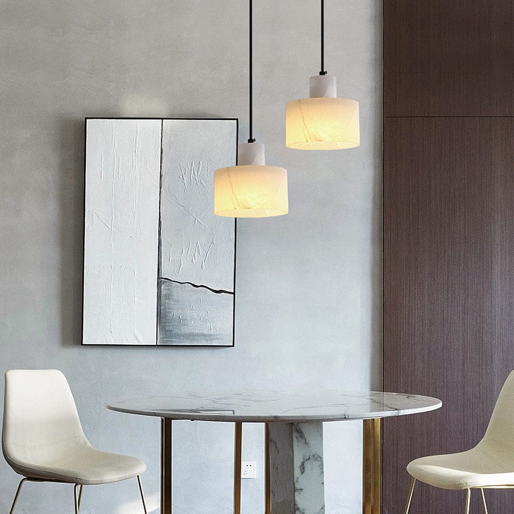 Scandinavian Marble Pendant Light – Minimalist Elegance for Your Home