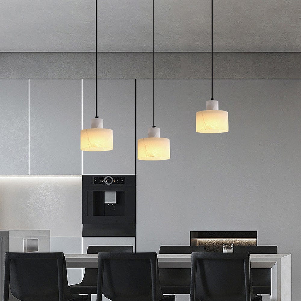 Scandinavian Marble Pendant Light – Minimalist Elegance for Your Home