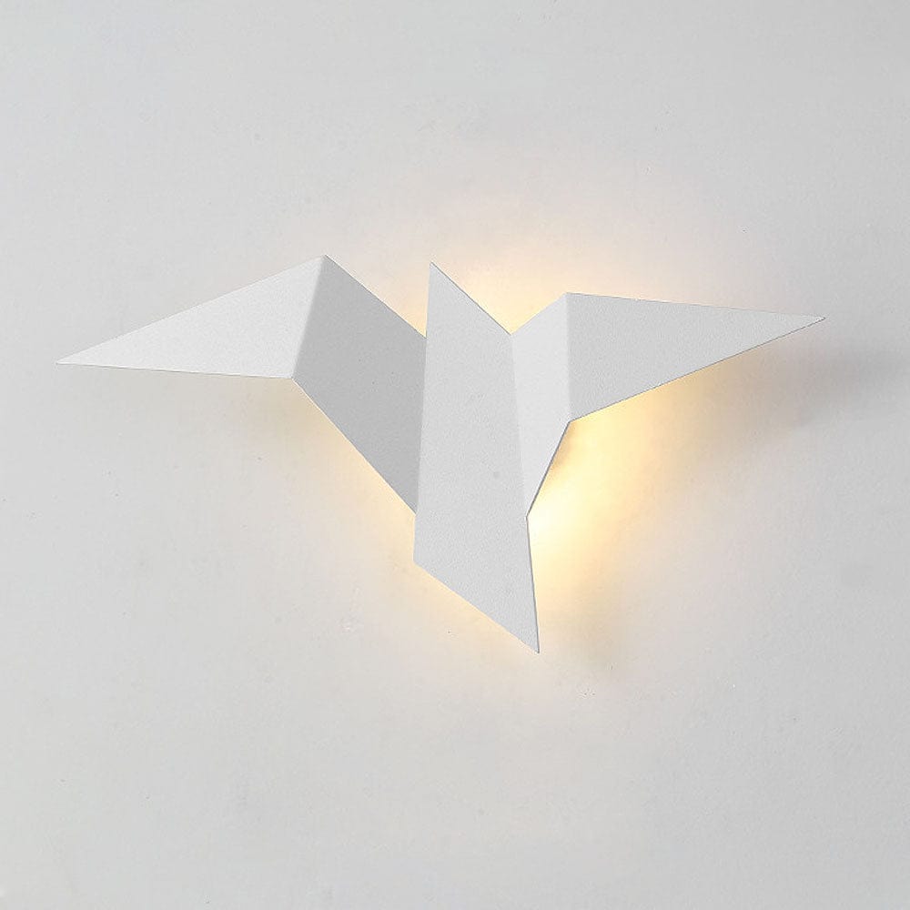 Creative Iron Bird Shape Wall Light – Whimsical LED Fixture