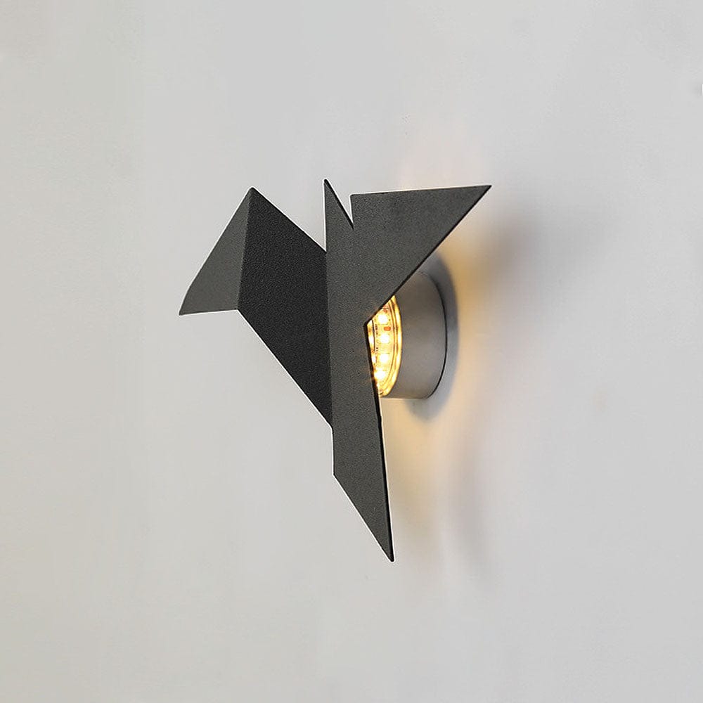 Creative Iron Bird Shape Wall Light – Whimsical LED Fixture