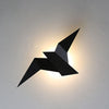 Creative Iron Bird Shape Wall Light – Whimsical LED Fixture