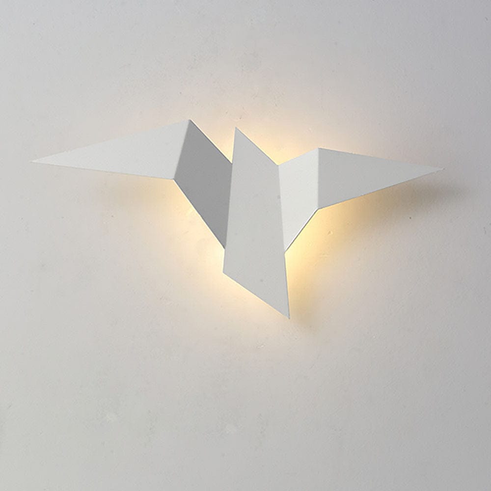 Creative Iron Bird Shape Wall Light – Whimsical LED Fixture