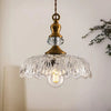 Mid-Century Mini Kitchen Island Glass Pendant Light - Retro Elegance