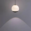 Nordic Marble Alabaster Globe Pendant Lamp - Luxurious Modern Design with Three-Color LED