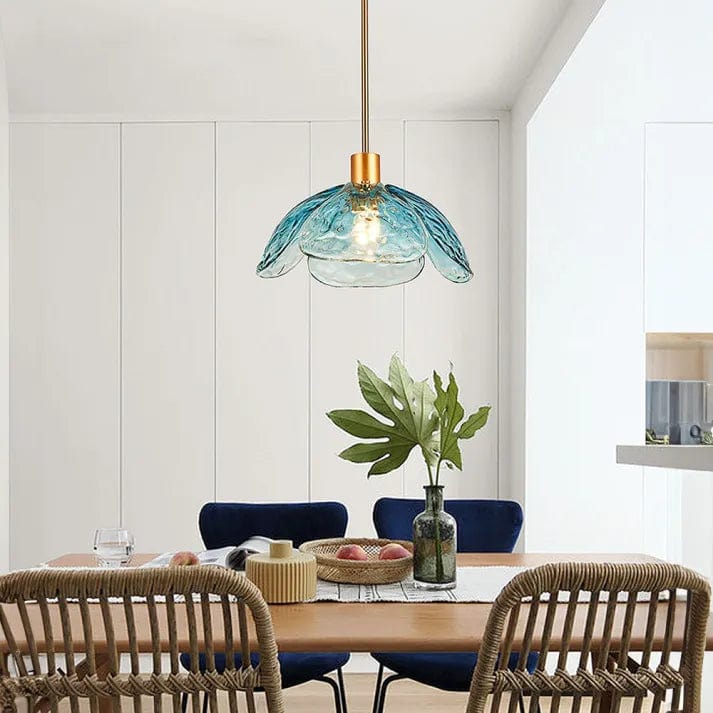 Flower Petal Bedside Pendant Light - Elegant & Artistic Design