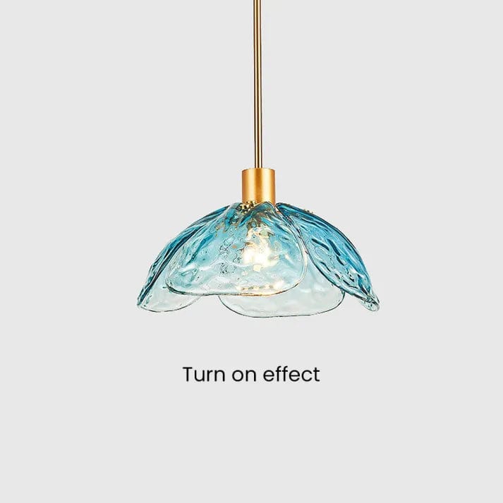 Flower Petal Bedside Pendant Light - Elegant & Artistic Design