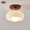 White Vintage Ceiling Lamp – Elegant Lighting for Small Spaces