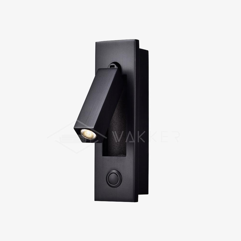 Modern Embedded Bedside Table Sconce with Adjustable Lighting