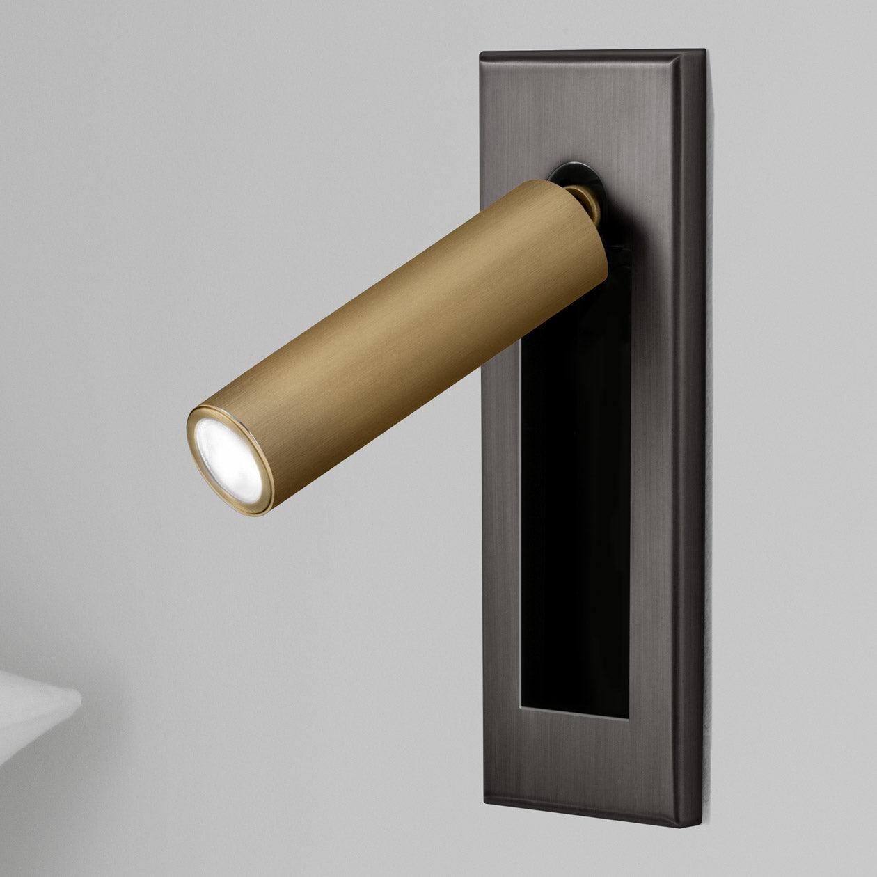 Modern Embedded Bedside Table Sconce with Adjustable Lighting