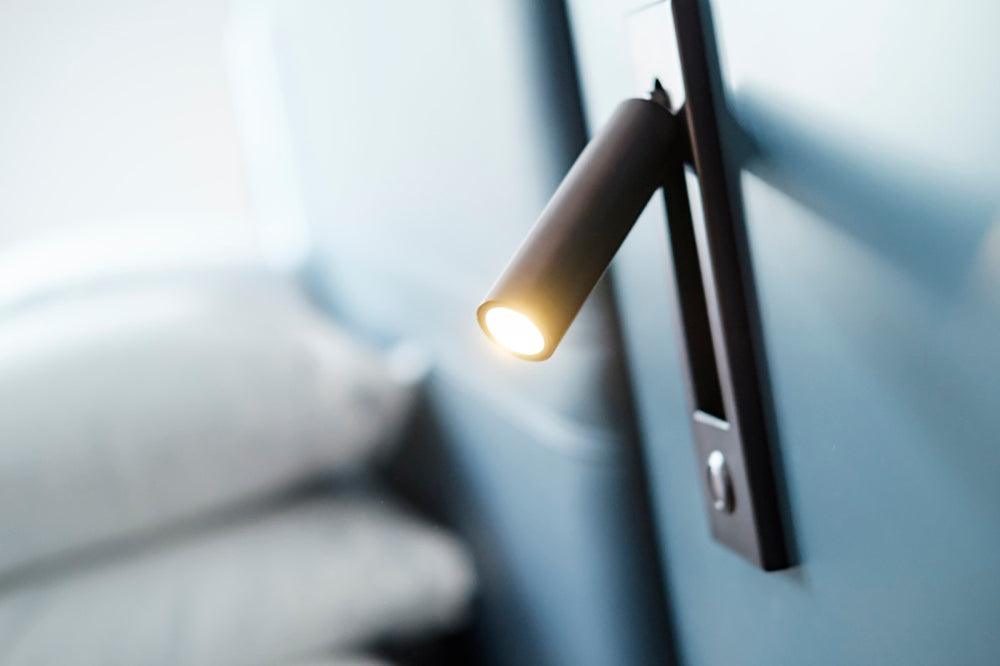 Modern Embedded Bedside Table Sconce with Adjustable Lighting