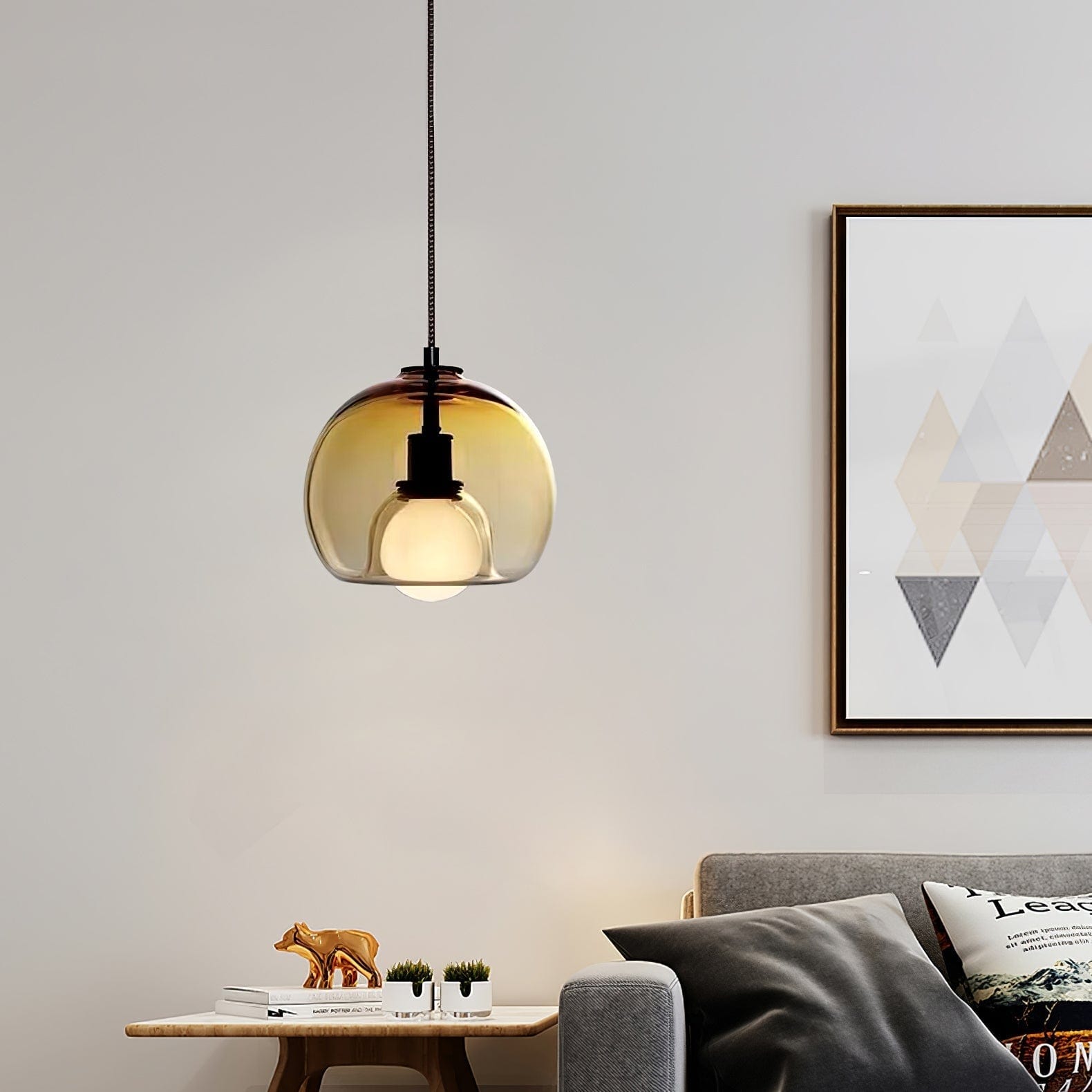 Eres Pendant Light - Modern Minimalist Design with Soft Diffused Lighting