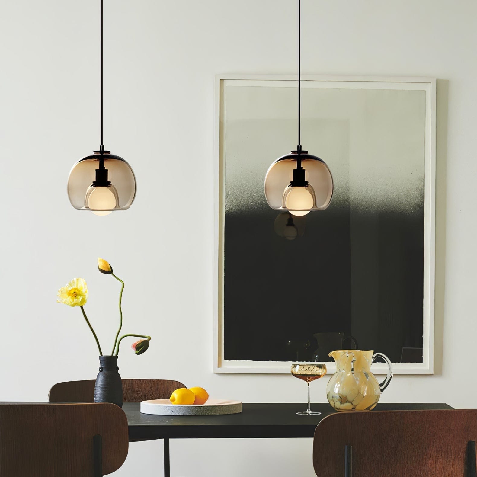 Eres Pendant Light - Modern Minimalist Design with Soft Diffused Lighting