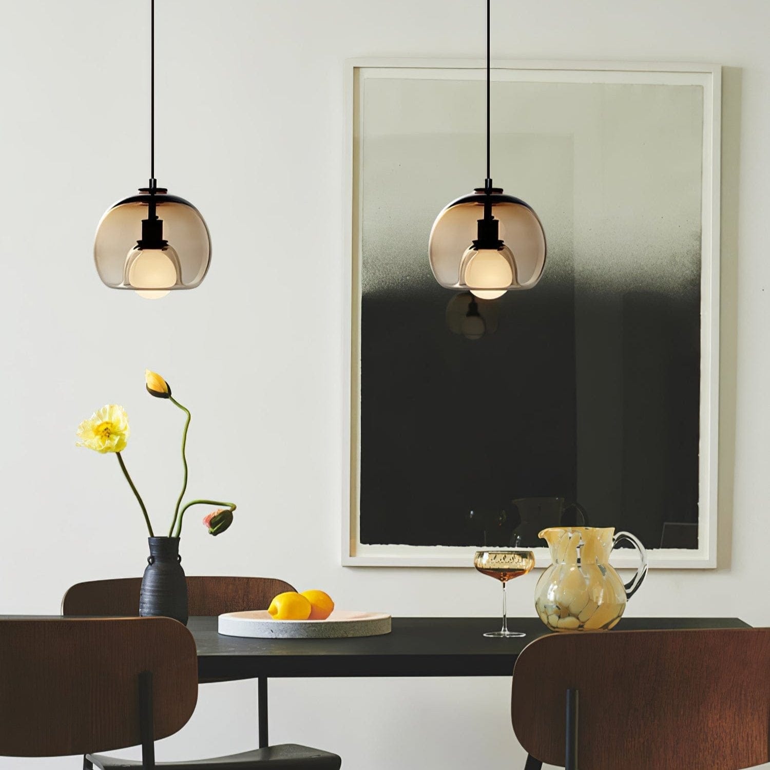 Eres Pendant Light - Modern Minimalist Design with Soft Diffused Lighting