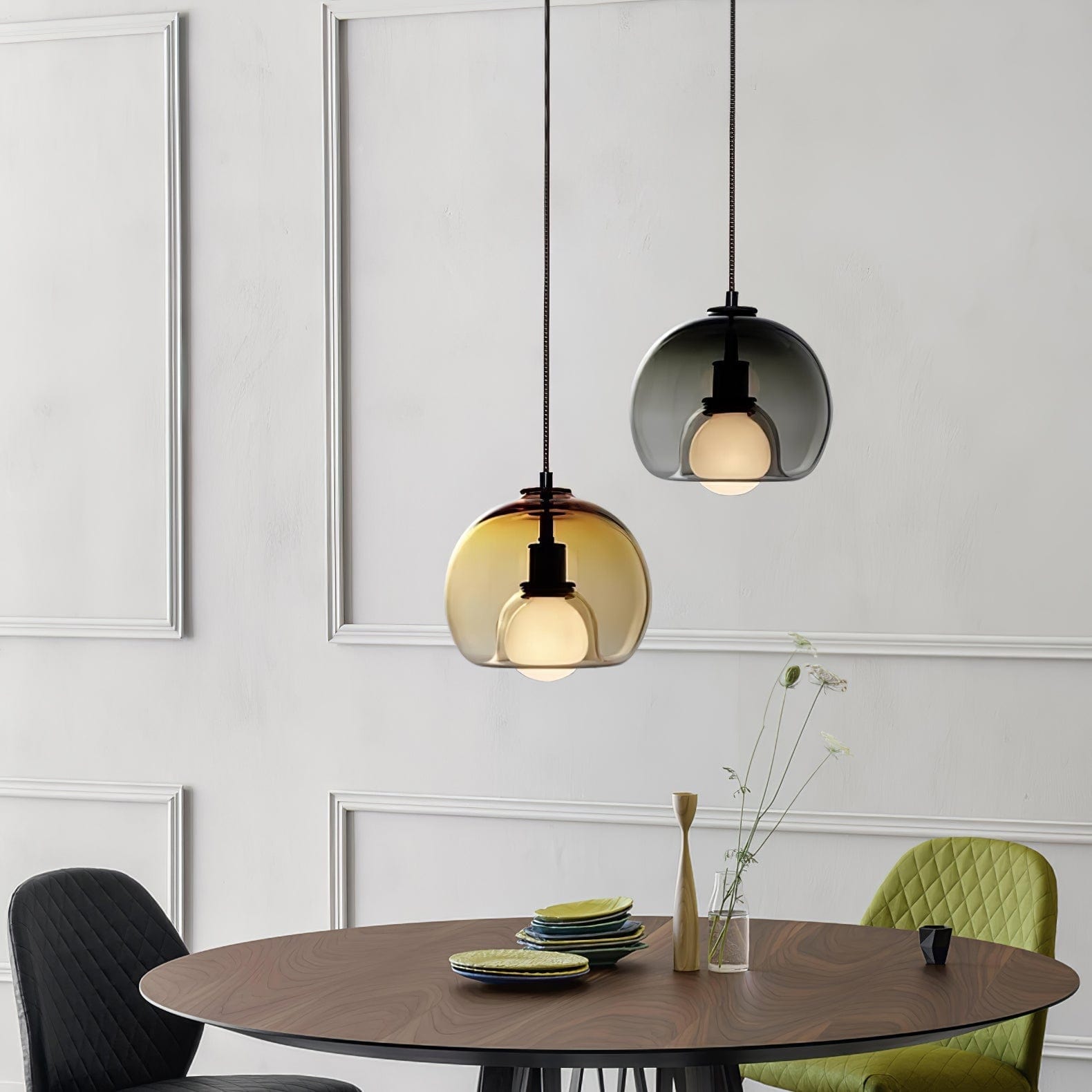 Eres Pendant Light - Modern Minimalist Design with Soft Diffused Lighting