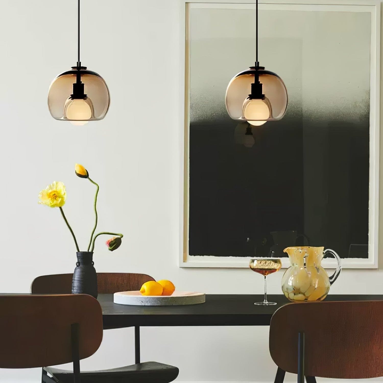 Eres Pendant Light - Modern Minimalist Design with Soft Diffused Lighting