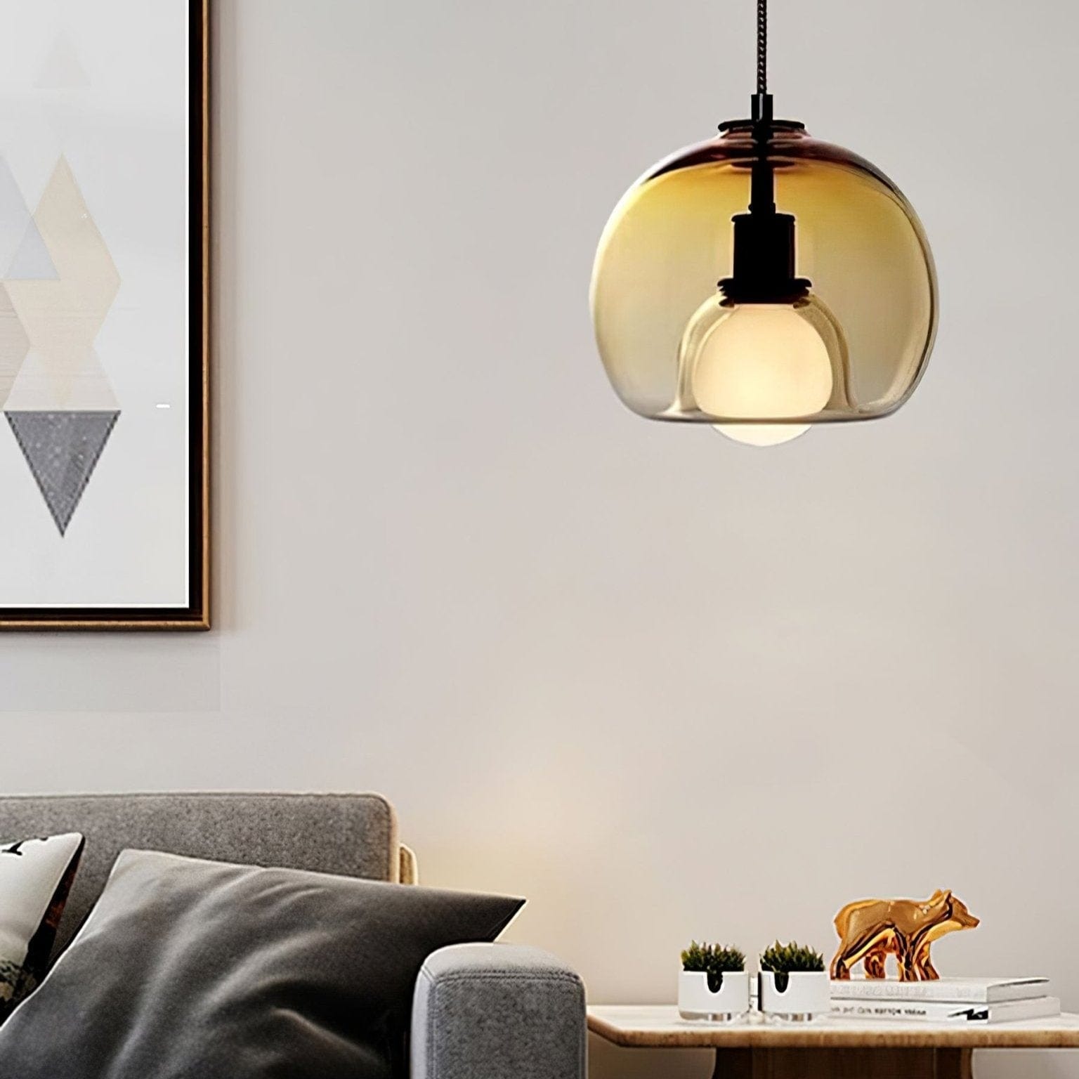 Eres Pendant Light - Modern Minimalist Design with Soft Diffused Lighting