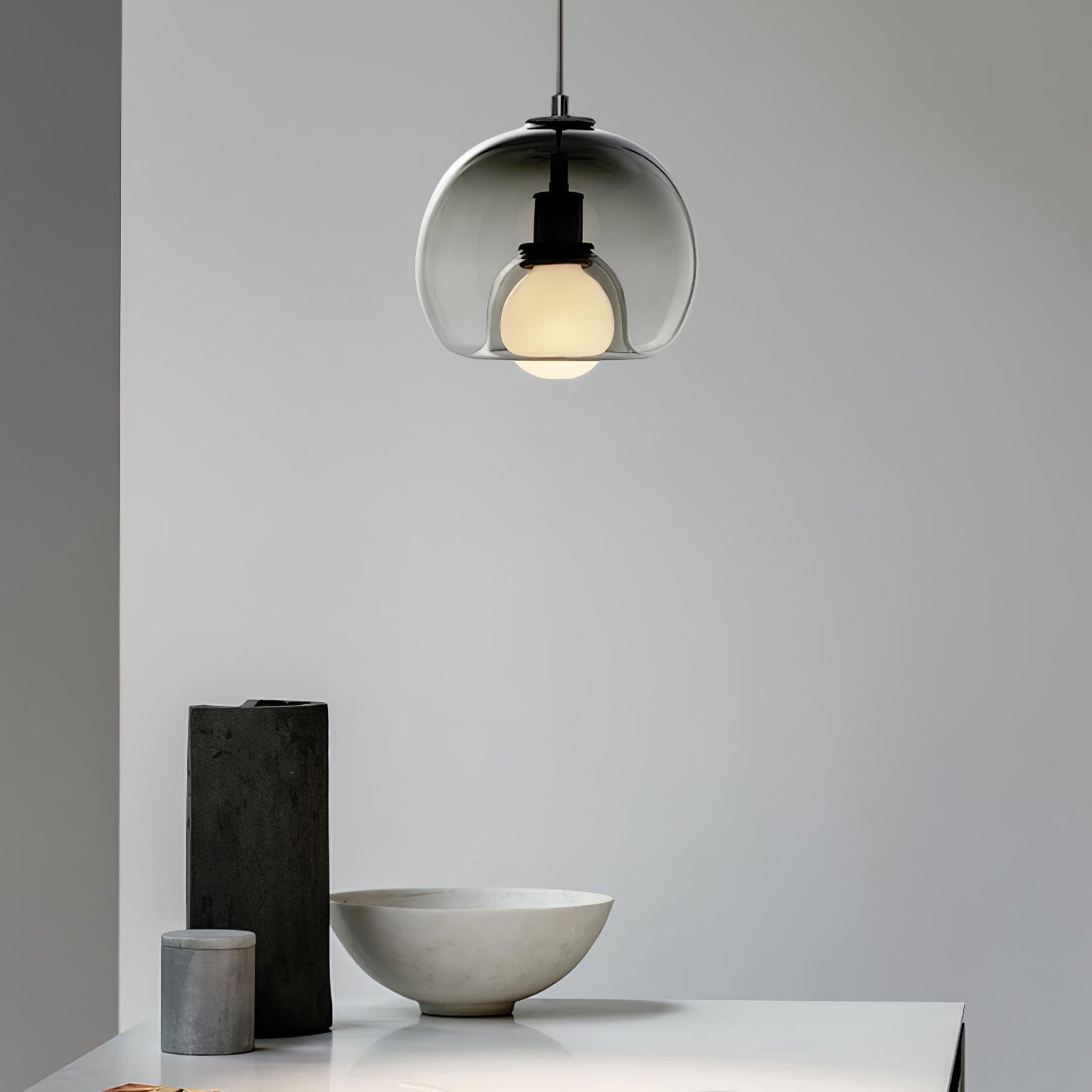 Eres Pendant Light - Modern Minimalist Design with Soft Diffused Lighting