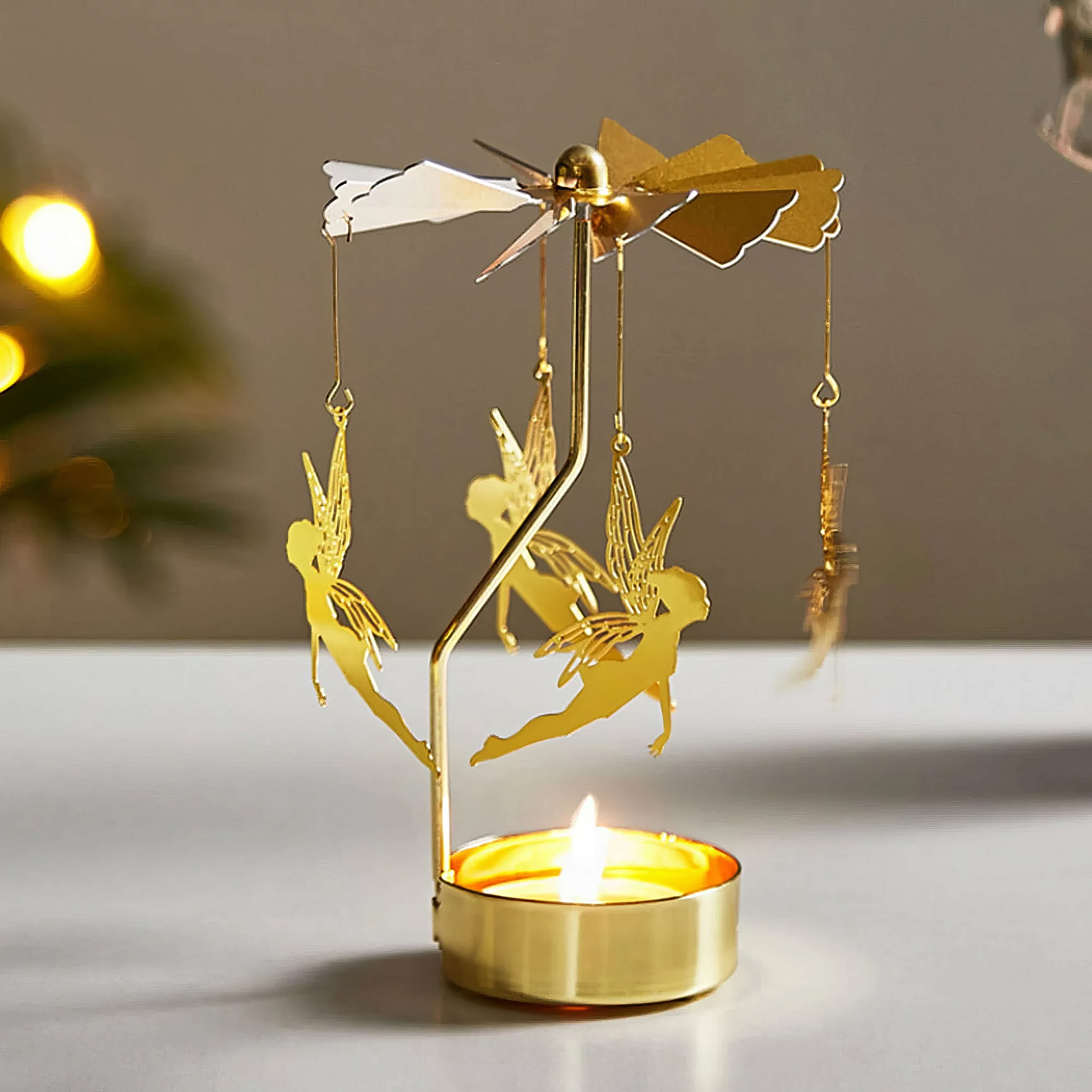 Fairy Fantasy Candle – Spinning Tea Light Holder