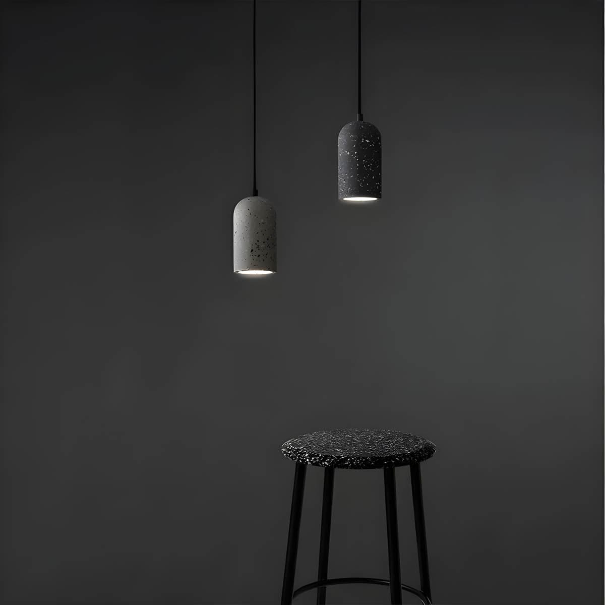 FORGI Concrete Pendant Light - Modern Industrial Lighting Fixture