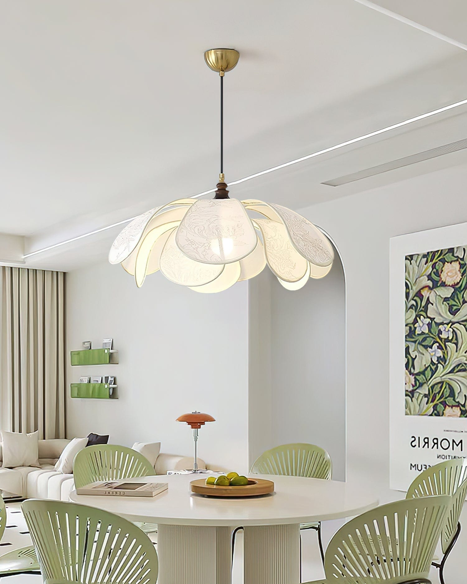 Florina Pendant Lamp - Elegant Floral-Inspired Design