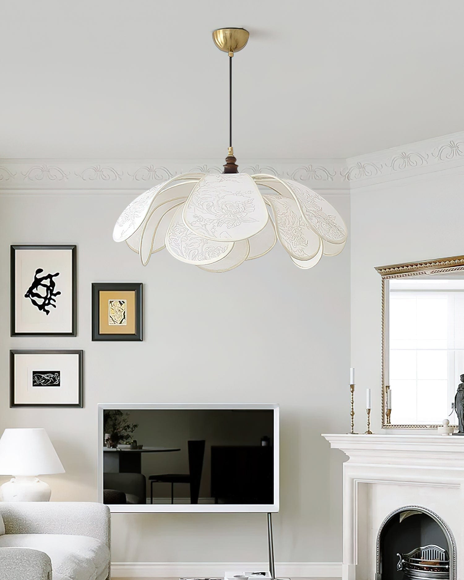 Florina Pendant Lamp - Elegant Floral-Inspired Design