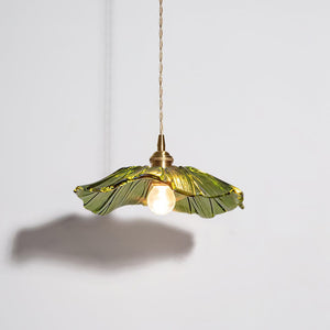 Vintage Flower Glass Pendant Light – Timeless Elegance for Your Home