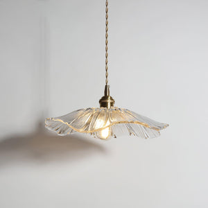 Vintage Flower Glass Pendant Light – Timeless Elegance for Your Home