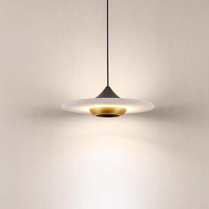 Flying Saucer Marble Pendant Lamp - Modern LED Lighting with Marble Design