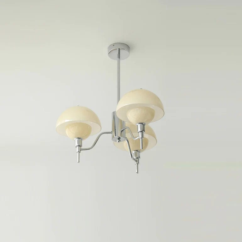 French Bubble Cream Chandelier - Elegant Crystal & Glass Design