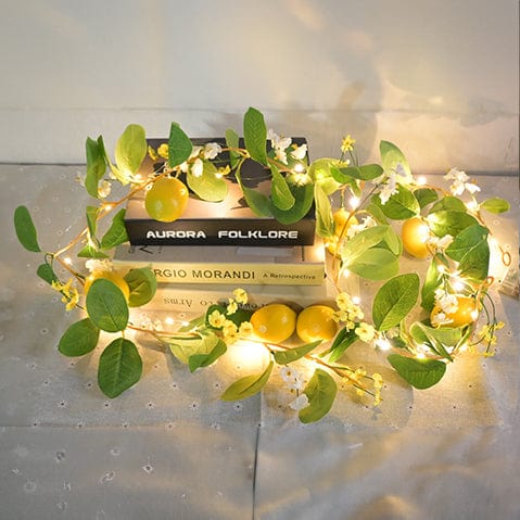 Luminous Lemon Lights – Elegant Fairy Garland |