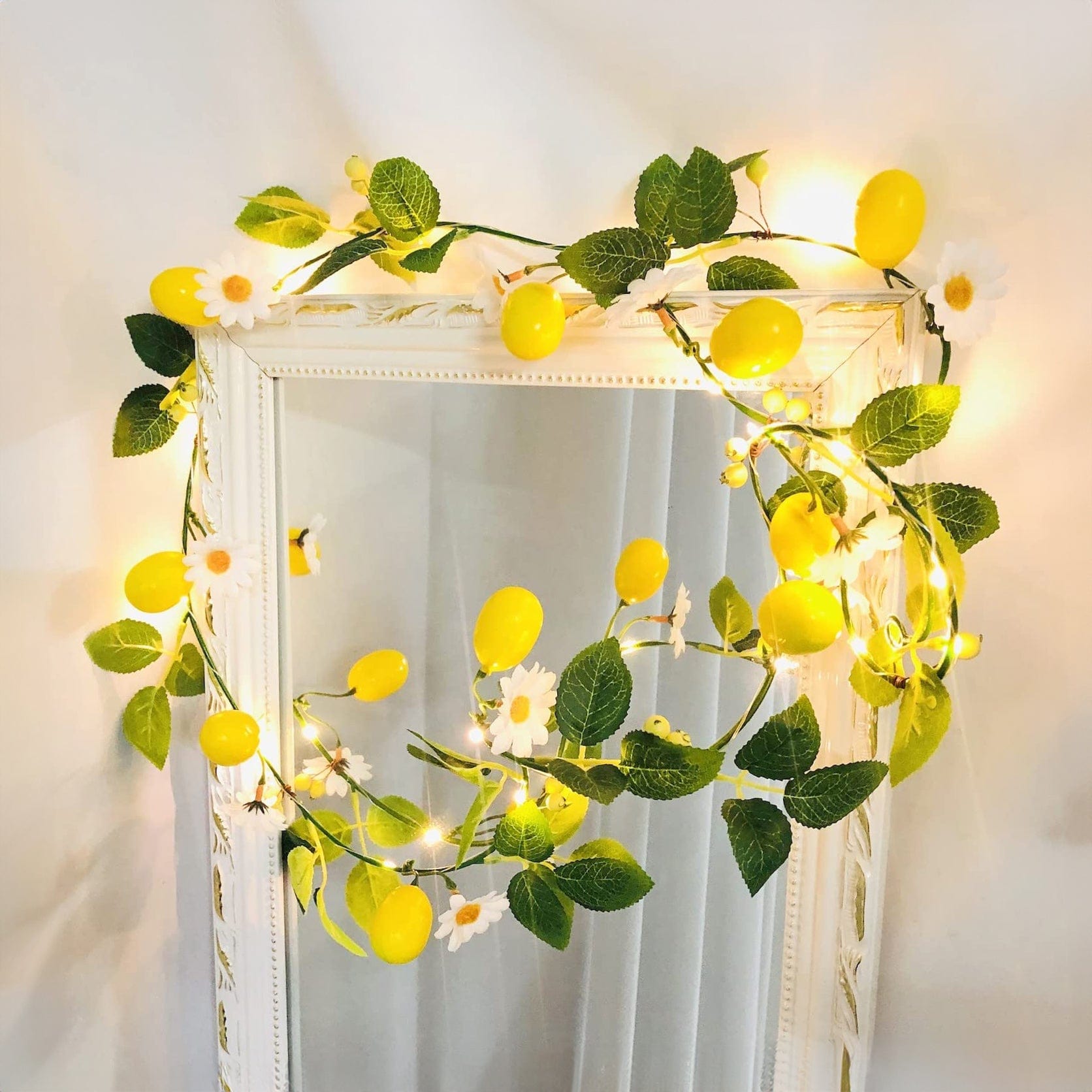 Luminous Lemon Lights – Elegant Fairy Garland |