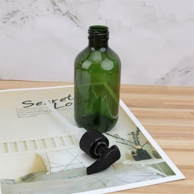 Classic Soap Dispenser | 500ml Refillable Plastic Bottle for Soap, Lotion & Shampoo