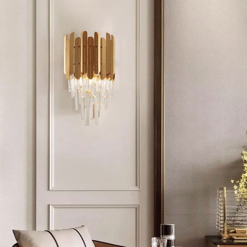 Elegant Stainless Steel Wall Light - Warm & Cool White Options