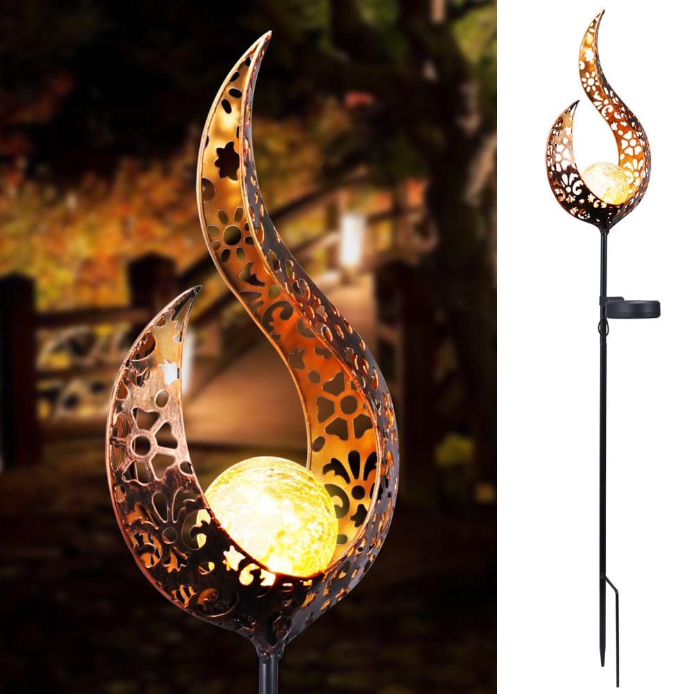 Solar-Powered Garden Lights - Weatherproof, Elegant Design