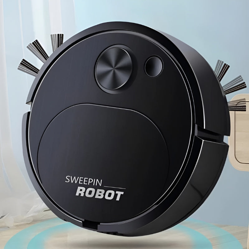 AutoDustBot – Hands-Free Robotic Vacuum Cleaner with Intelligent Navigation