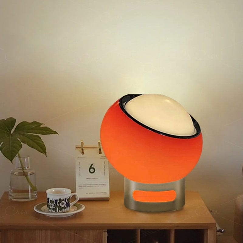 French Opal Bauhaus Table Lamp – Minimalist Design with Soft Lighting