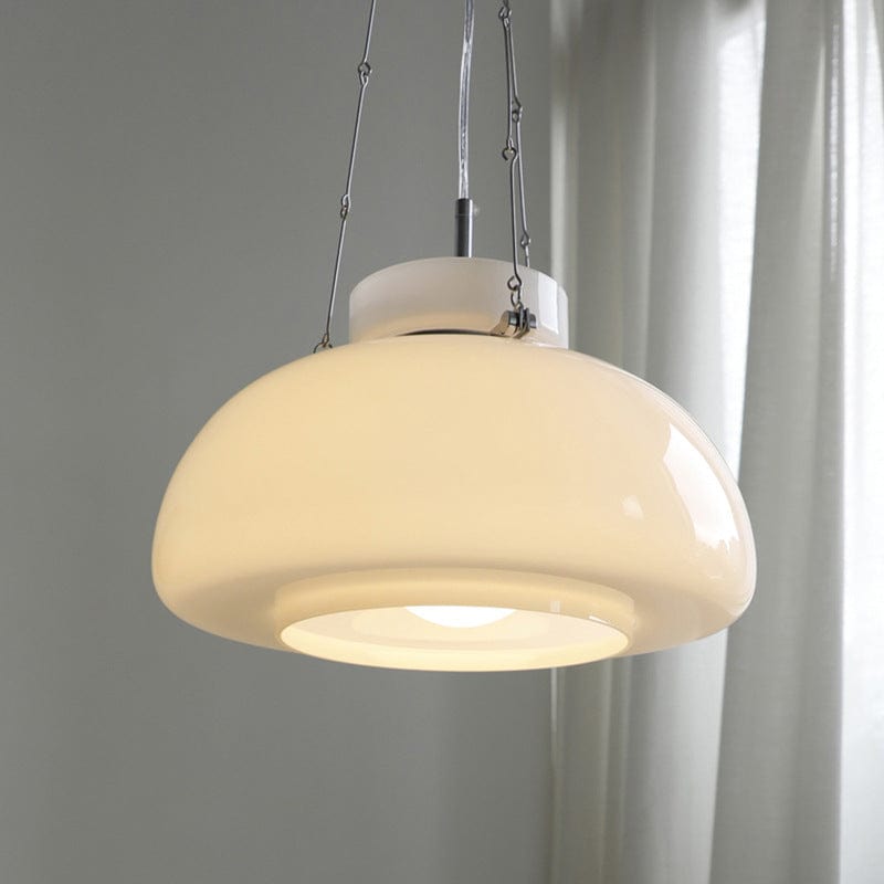 Milky Pendant Light - Timeless Modern Design for Elegant Interiors