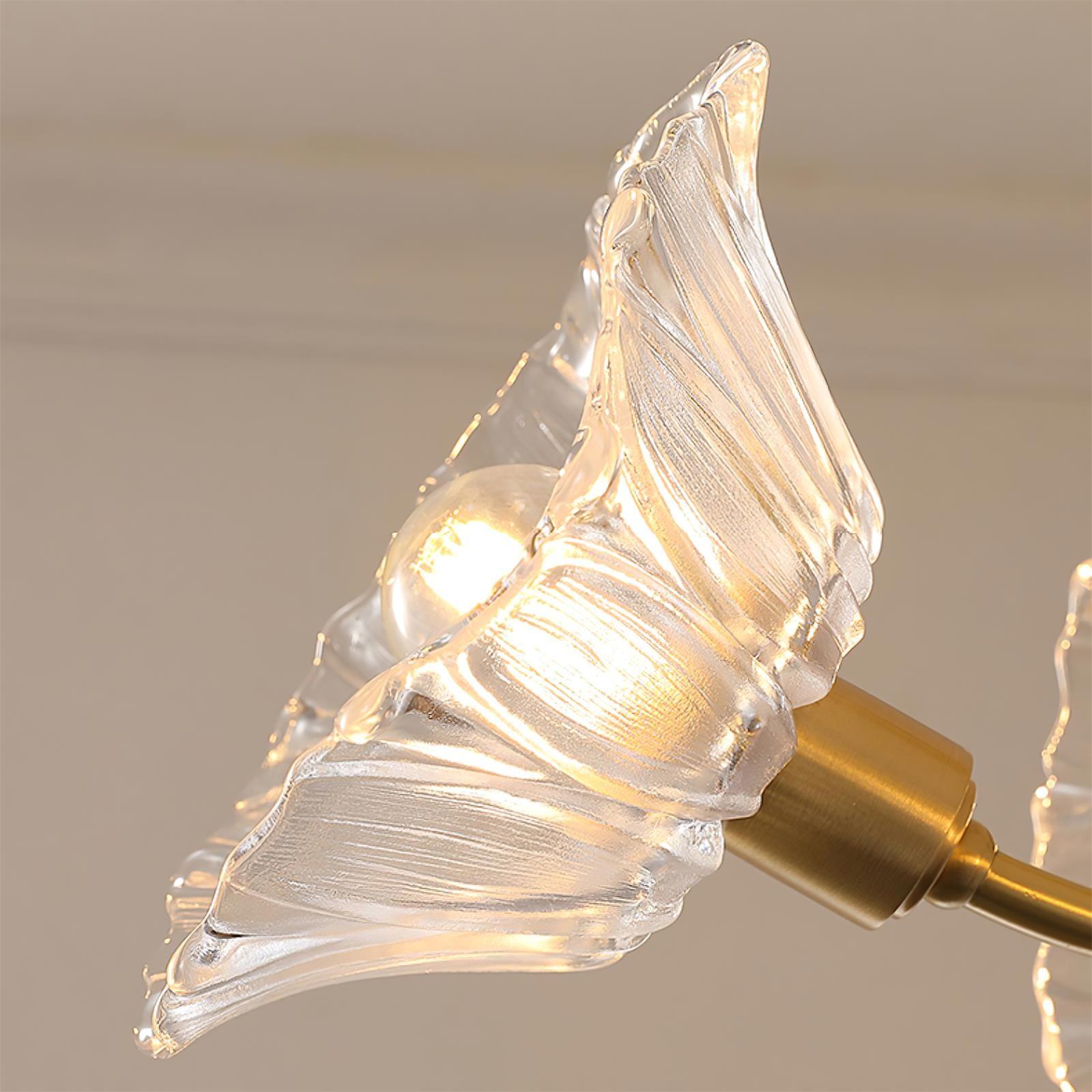 Kalin Flower Glass Chandelier – Nature-Inspired Elegance