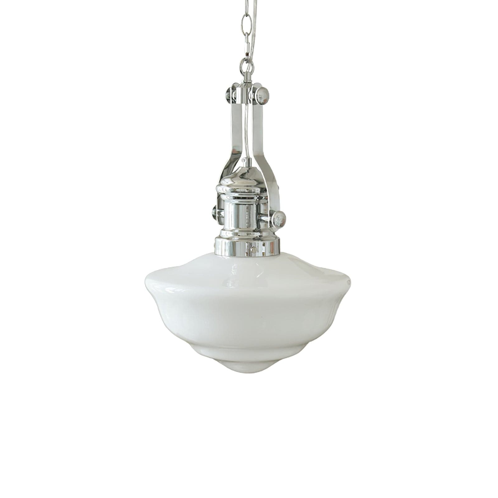 Lavagna Schoolhouse Pendant Light - Handcrafted Glass with Modern Farmhouse Style