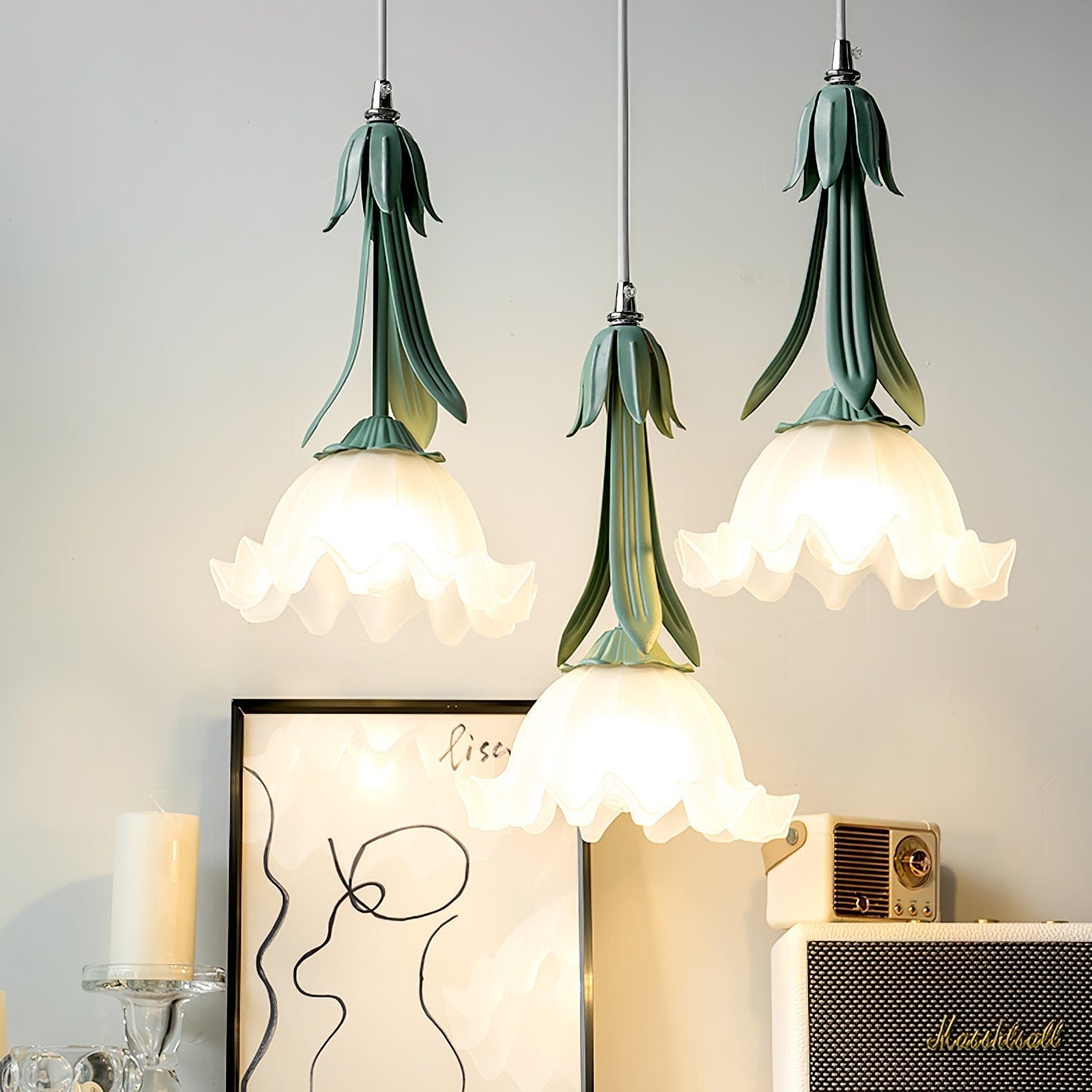 Lily of the Valley Pendant Light – Natural Elegance with a Delicate Design