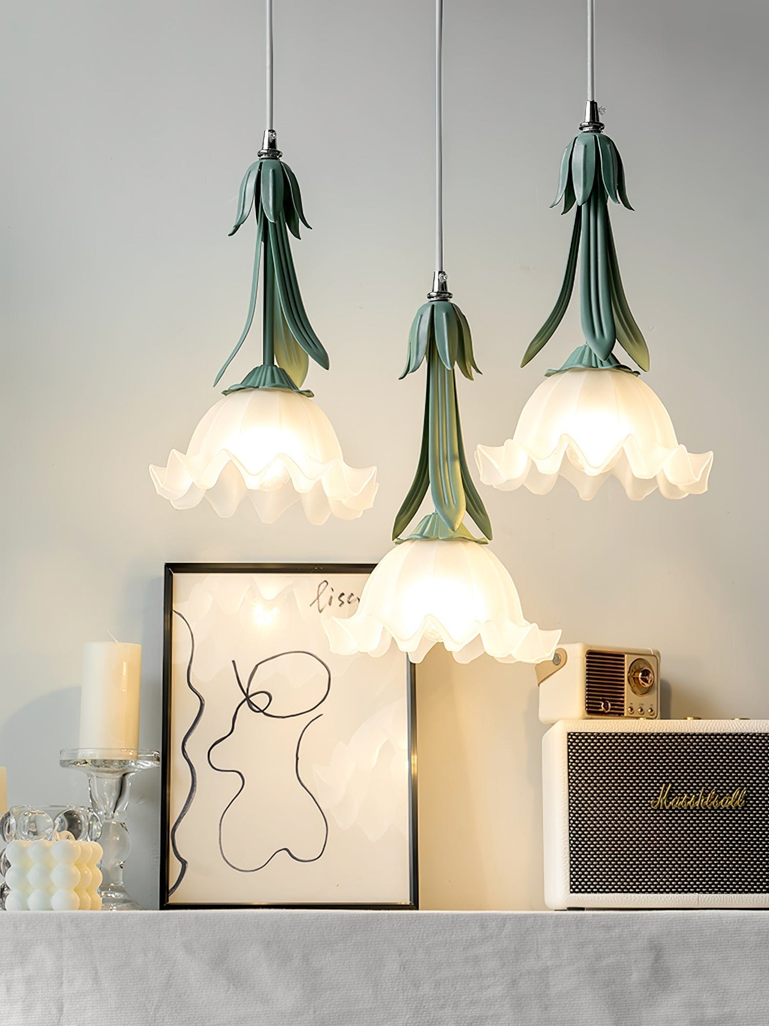 Lily of the Valley Pendant Light – Natural Elegance with a Delicate Design