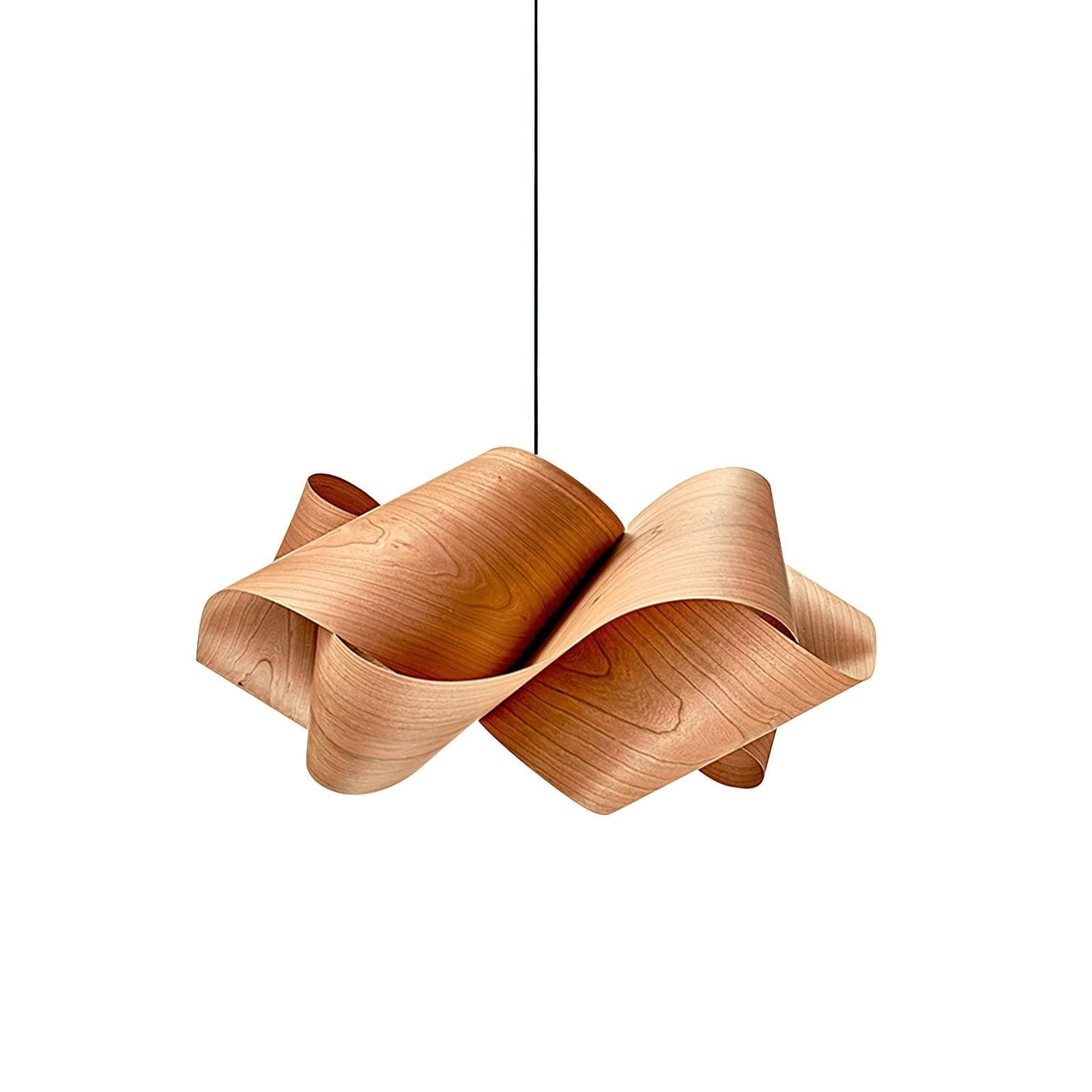 LinkWood Pendant Light – Modern Elegance with Natural Warmth