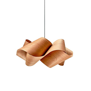 LinkWood Pendant Light – Modern Elegance with Natural Warmth