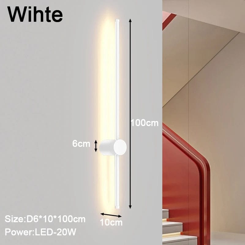 NordicShine Minimalist LED Wall Lamp - Elegant Scandinavian Design