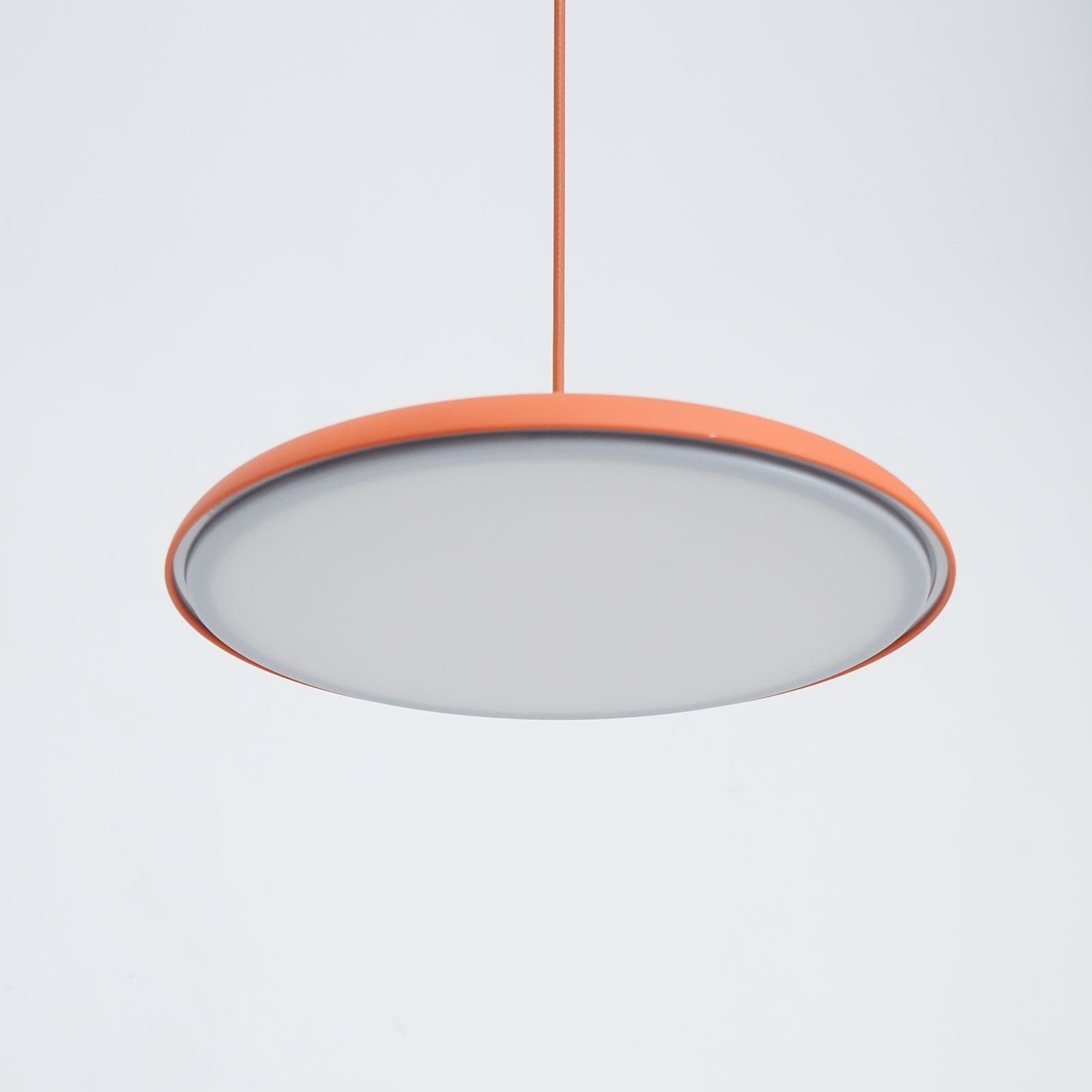 Modern Minimalist Pendant Light with Warm White LED and Metal Acrylic Design