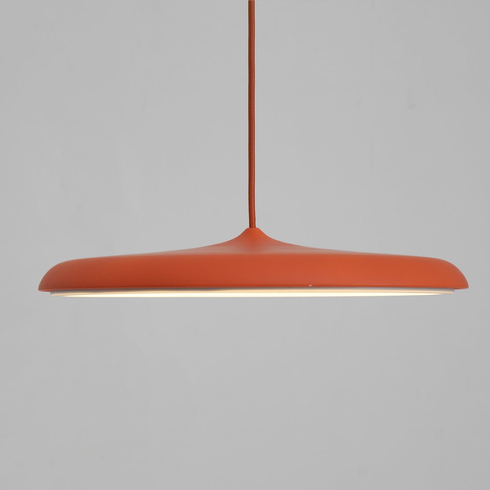 Modern Minimalist Pendant Light with Warm White LED and Metal Acrylic Design